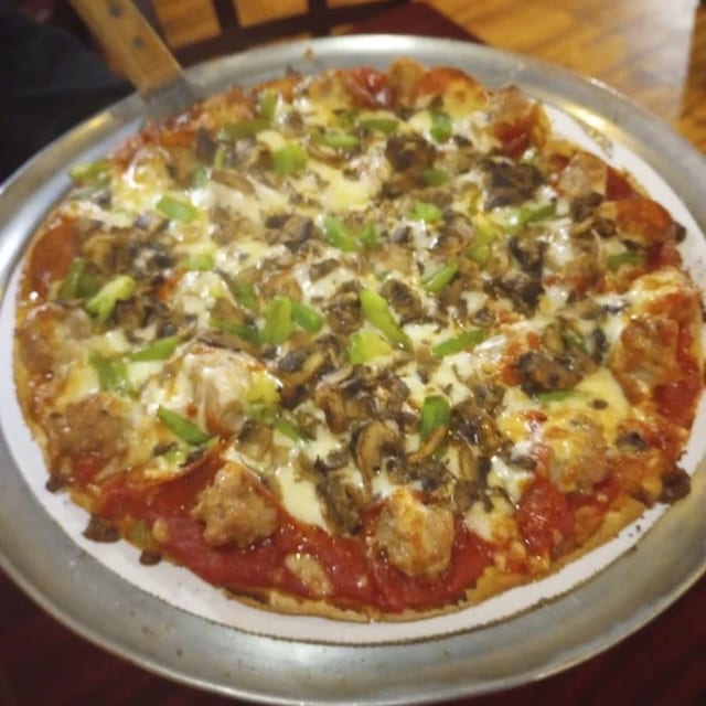 16" House Special Pizza.