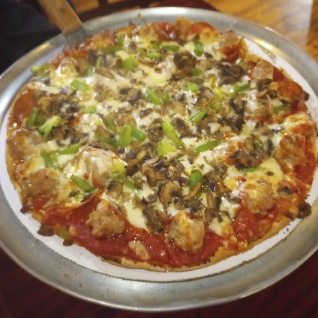 10" House Special Pizza.