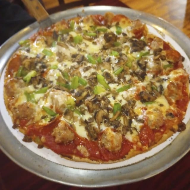 12" House Special Pizza.