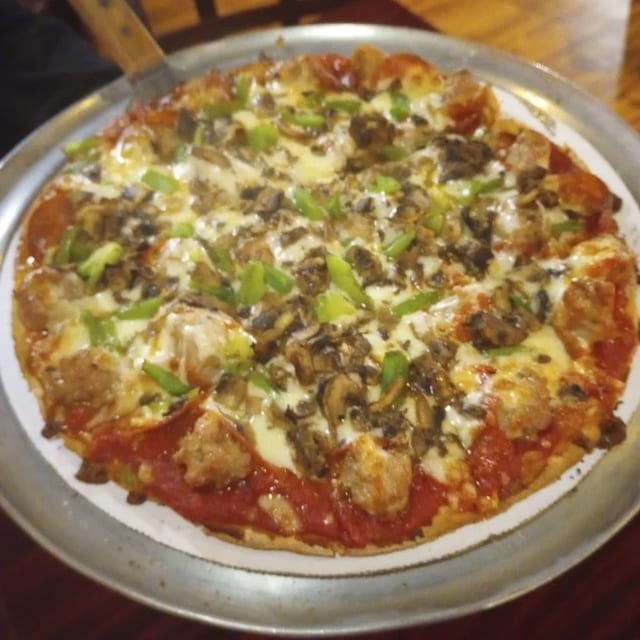14" House Special Pizza.